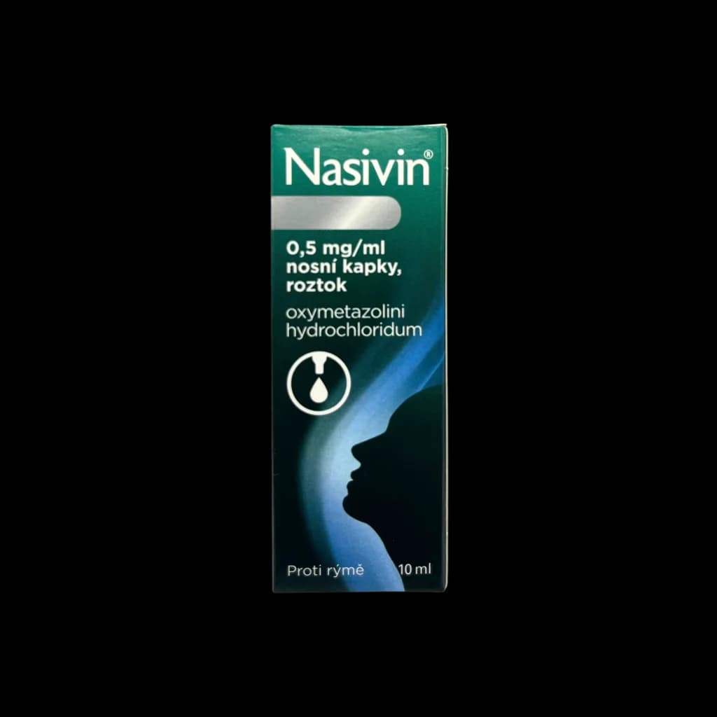 Nasivin 0,5 mg/ml nosní kapky se slevou 11 Kč