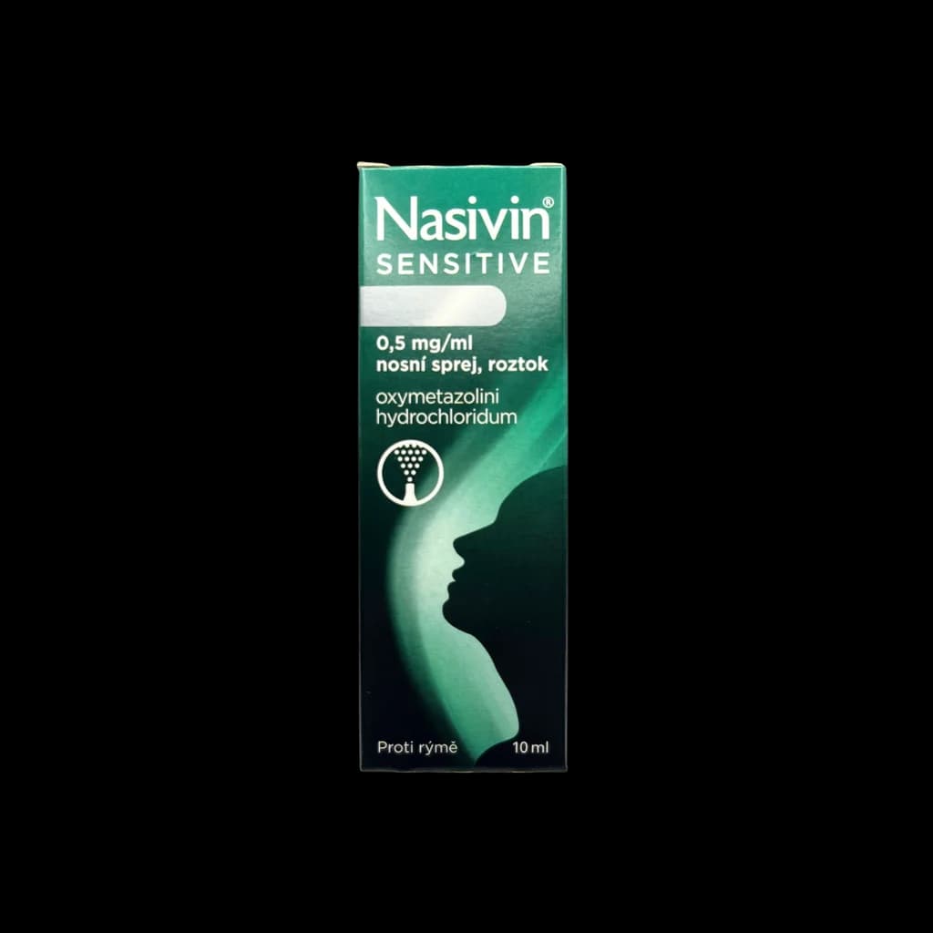 Nasivin Sensitive 0,5 mg/ml nosní sprej se slevou 20 Kč