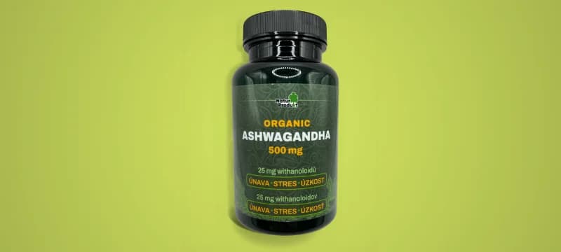 Naturprodukt Ashwagandha Organic 500 mg