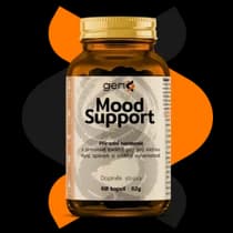 Mood Support GenX – adaptogenní doplněk stravy na stres a relaxaci s ashwagandhou, 5-HTP a GABA