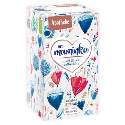 Apotheke Pro maminku kolekce BIO čajů 20 sáčků