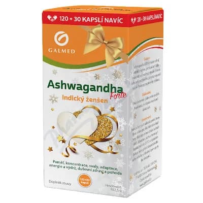 Galmed Ashwagandha Forte indický ženšen cps. 120+30