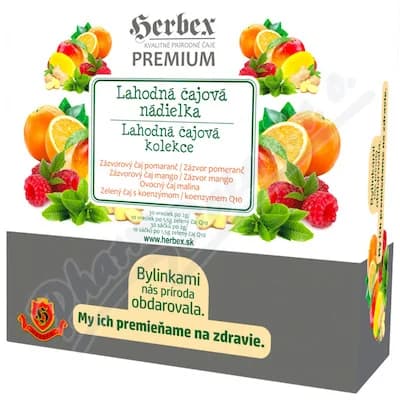 HERBEX Lahodná čajová kolekce 40 sáčků